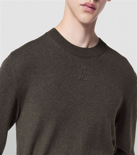 Products by Louis Vuitton: Leather Insert Cashmere Pullover